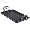 10-Inch Anolon Advanced Home Hard Anodized Nonstick Double Burner Griddle w/ Roasting Rack (10&amp;quot; x 18&amp;quot;, Moonstone) $49.99 + Free Shipping
