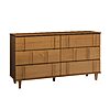 60-Inch 6-Drawer Walker Edison Contemporary Detailed Solid Wood Dresser (Caramel) $196.99 + Free Shipping