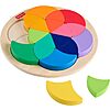 19-Piece Fisher-Price Wood Preschool Toy Color Wheel Puzzle $8.99 + Free Shipping w/ Prime or on $35+