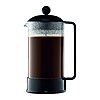 Bodum Brazil French Press Coffee Maker 34 oz (Black, Red)