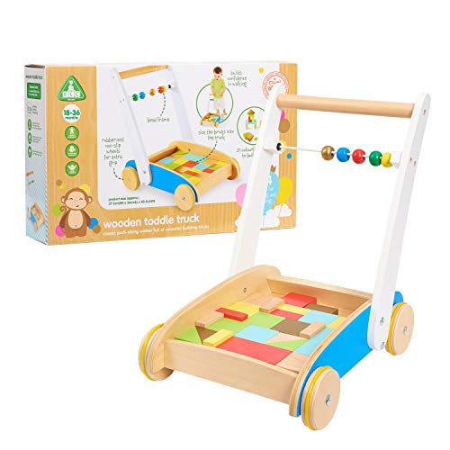 Early Learning Centre Wooden Toddle Truck w/ 24 Building Blocks $11.89 + Free Shipping w/ Amazon Prime or Orders $25+