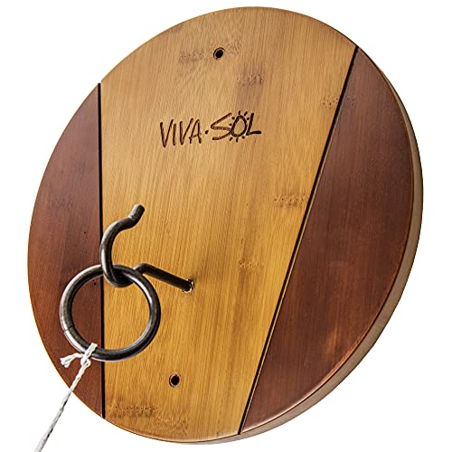 Triumph Sports Viva Sol Premium Hook and Ring Target Game (Bamboo) $10 + Free Shipping w/ Prime or on orders $25+