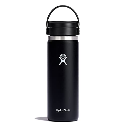 20-Oz Hydro Flask Wide Mouth Insulated Water Bottle w/ Flex Sip Lid (Black) $17.77 + Free Shipping w/ Prime or on orders $25+