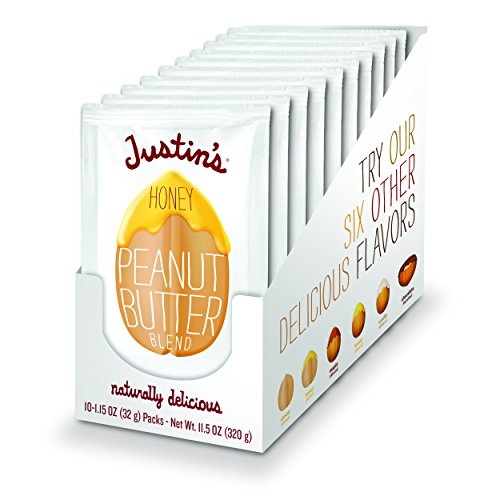 10-Count 1.15-Oz Justin's Honey Peanut Butter Squeeze Packs $6.50 w/ S&S + Free Shipping w/ Prime or on orders over $25