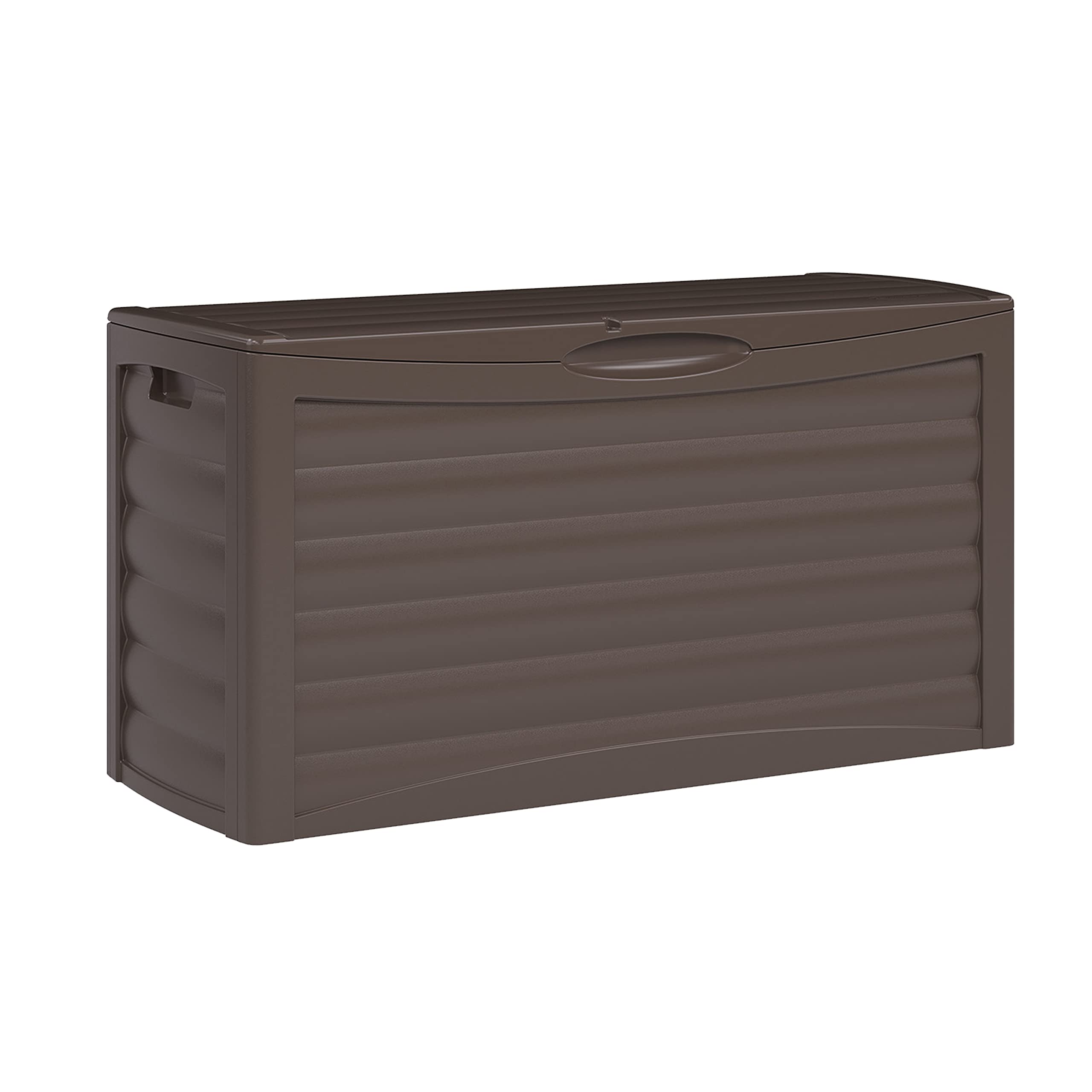 63-Gallon Suncast Resin Outdoor Patio Storage Box (Brown) $79 + Free Shipping on Amazon