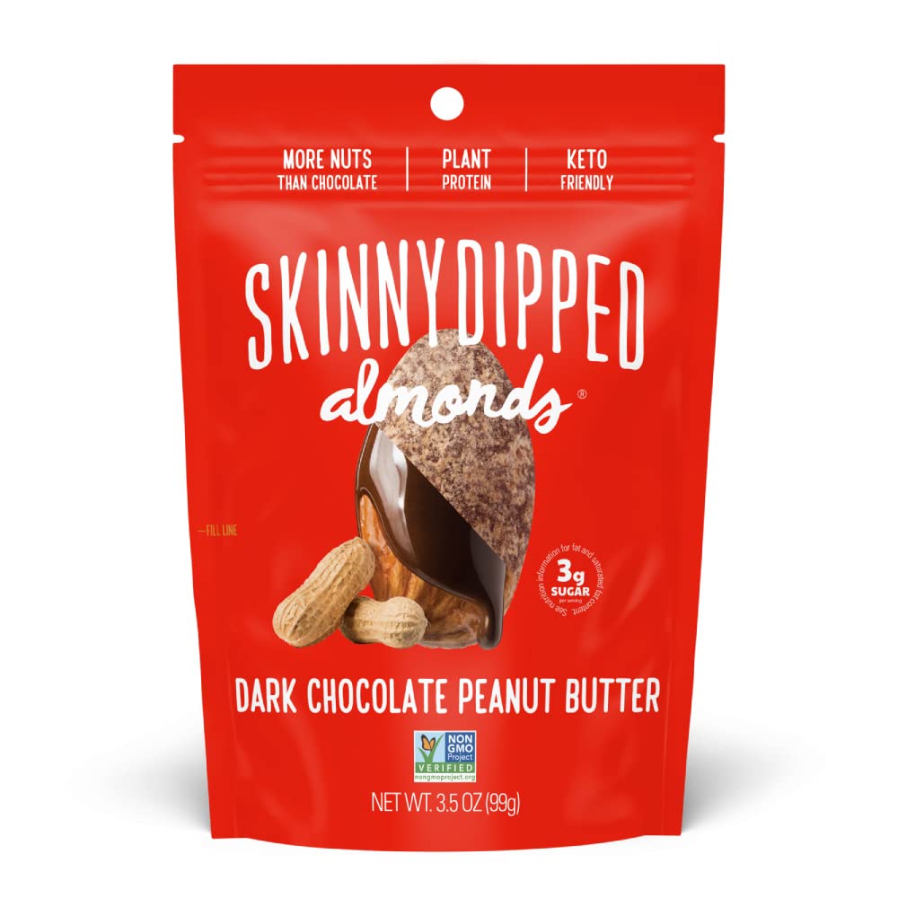 5-Pack 3.5-Ounce SkinnyDipped Dark Chocolate Peanut Butter Almonds $16.82 + Free Shipping w/ Prime or on $25+