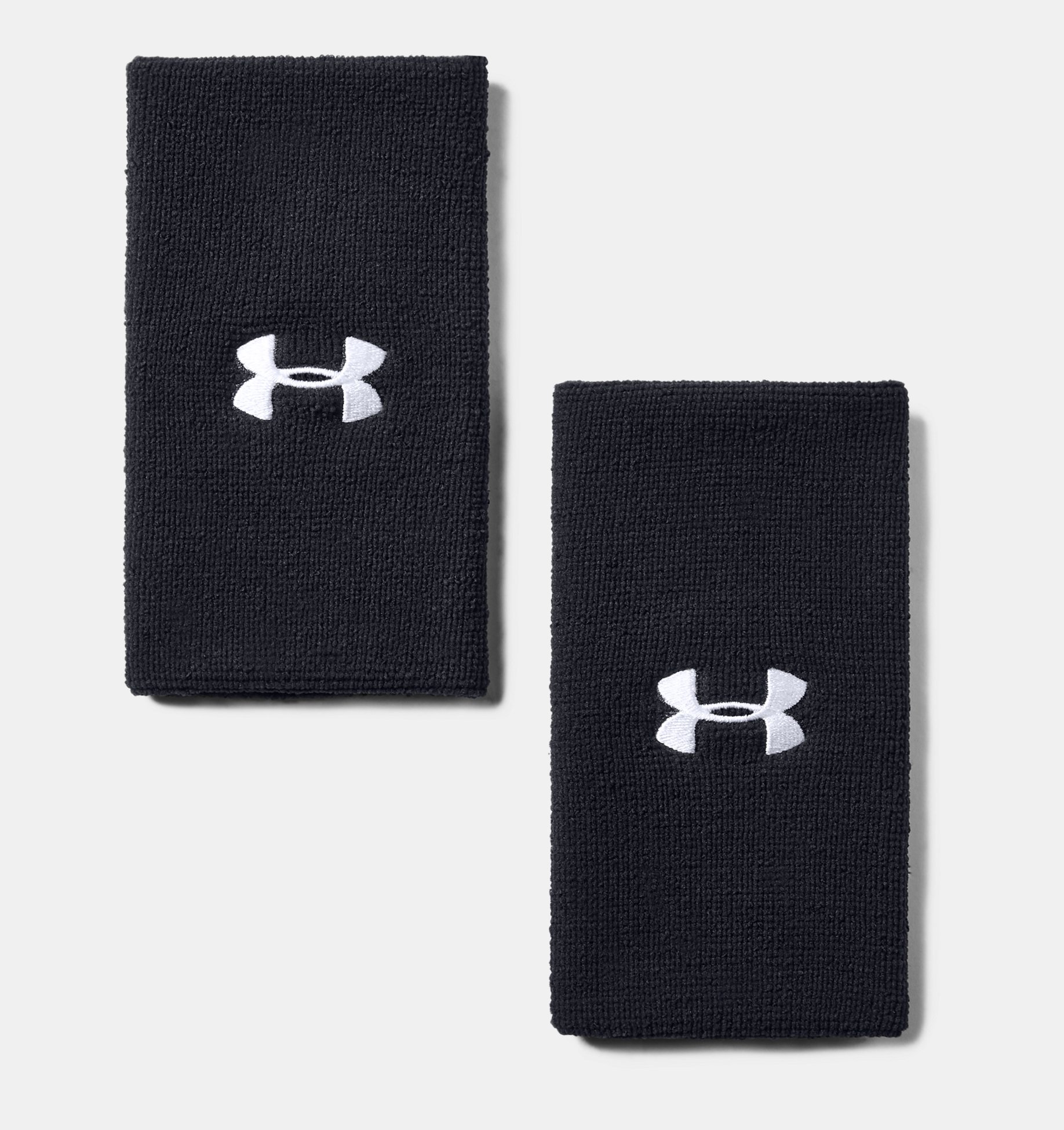 2-Pack Under Armour Adult 6" Performance Wristbands (Black) $4.48 + Free Shipping