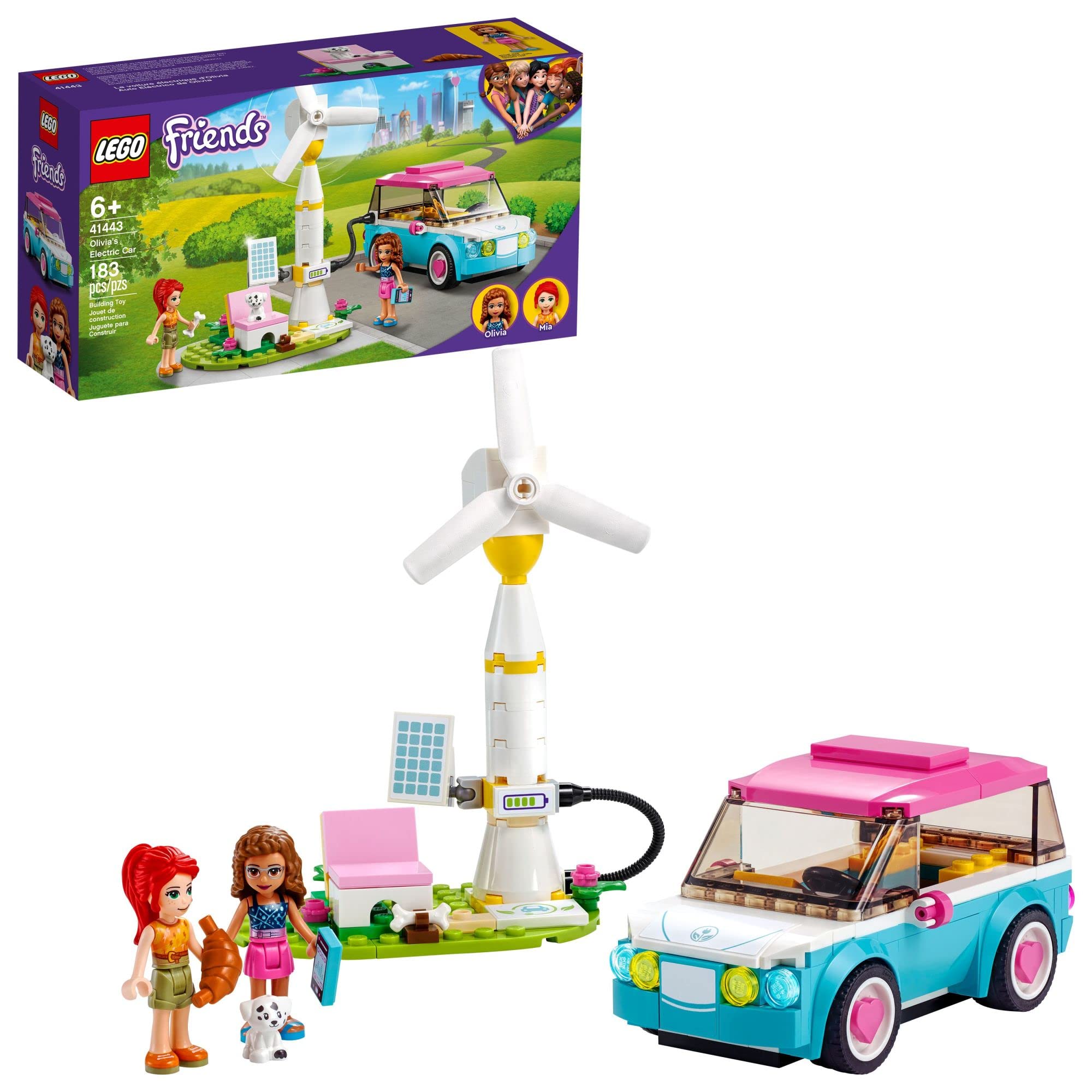 183-Piece LEGO Friends Olivia's Electric Car Toy $8.49 + Free Shipping w/ Prime or on