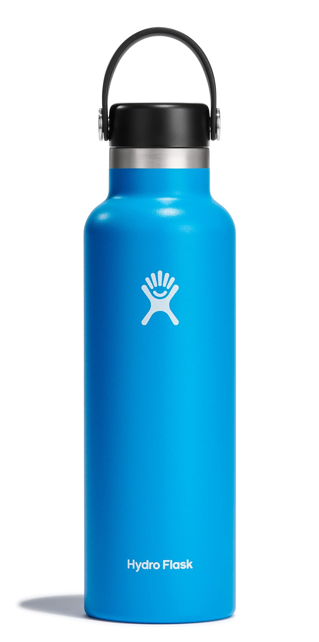 21-Oz Hydro Flask Standard Mouth Bottle w/ Flex Cap (Pacific Blue) $17.82 + Free Shipping w/ Prime or on $35+