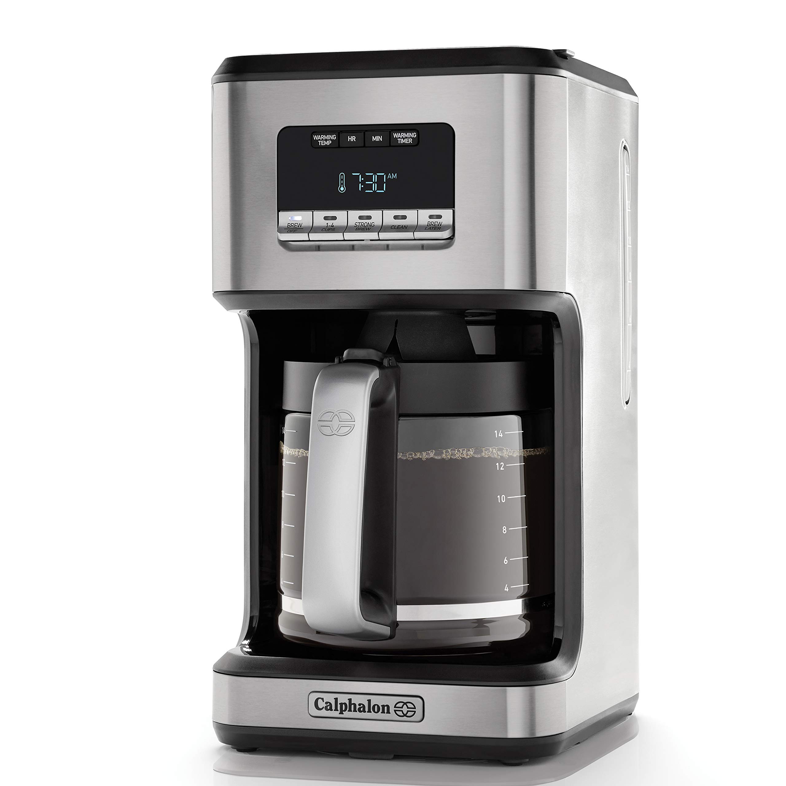 14-Cup Calphalon Programmable Coffee Maker w/ Glass Carafe (Stainless Steel) $57.21 + Free Shipping