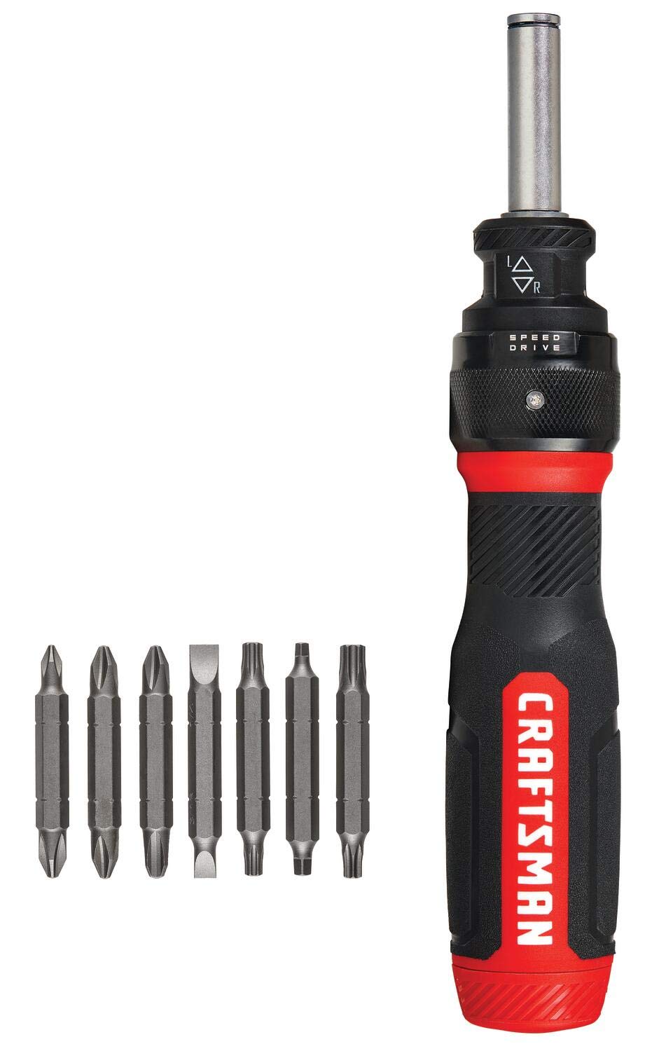 15Piece Craftsman SpeedDrive Ratcheting MultiBit Screwdriver Set 15