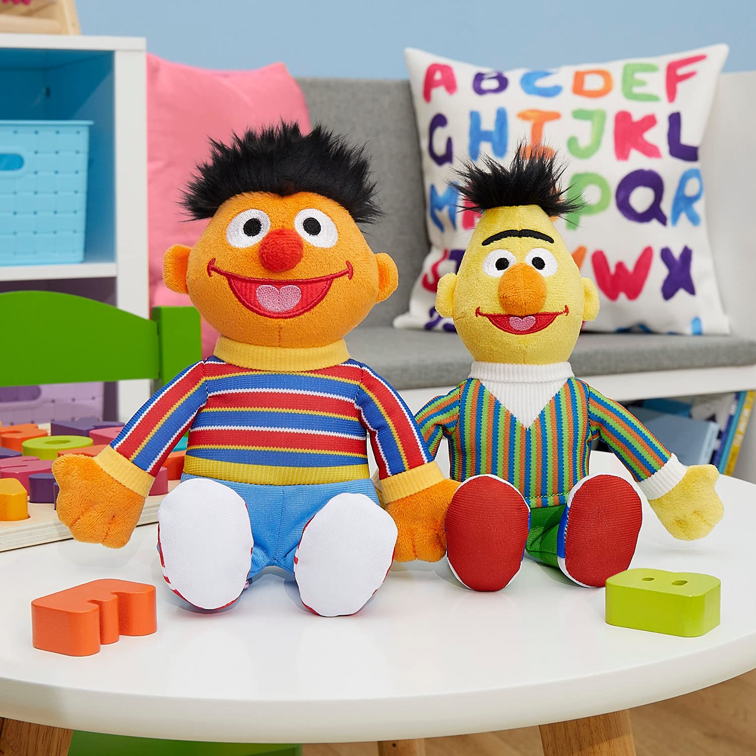 2-Piece Sesame Street Friends Bert & Ernie 8" Plush $4 + Free Shipping w/ Prime or on $35+