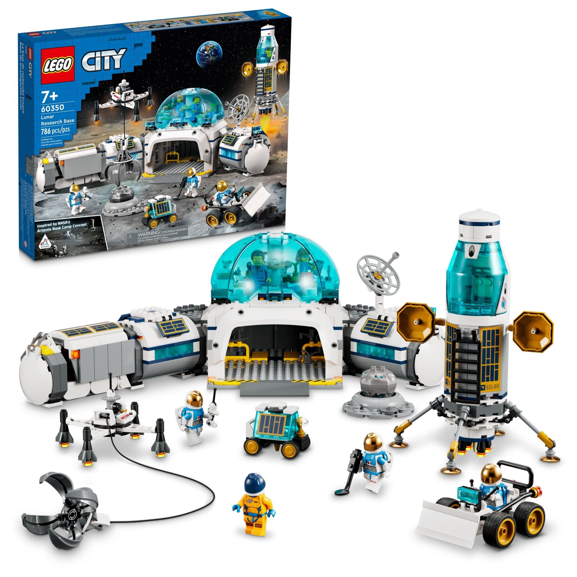 786-Piece LEGO City Lunar Research Base Outer Space Toy $62.40 + Free Shipping
