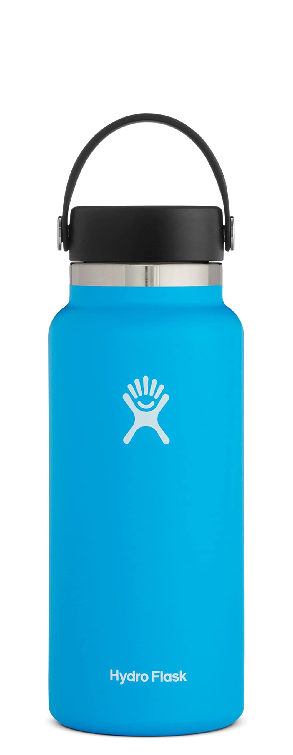 32-Oz Hydro Flask Stainless Steel Wide Mouth Insulated Water Bottle w/ Flex Cap (Pacific) $21 + Free Shipping w/ Prime or on $35+