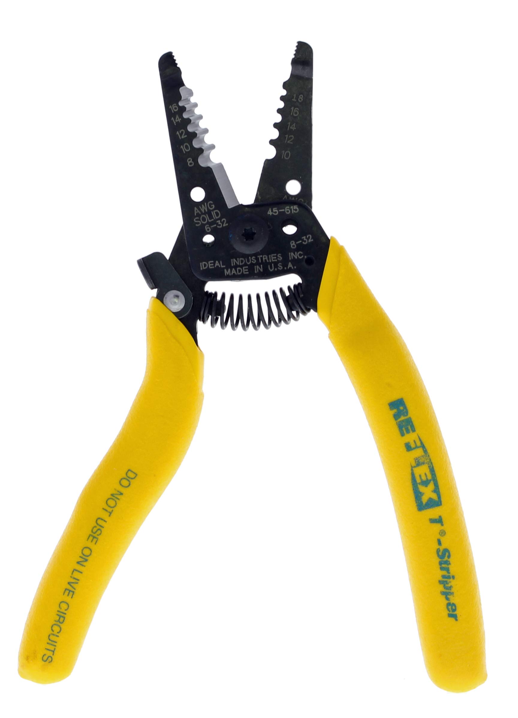 IDEAL Electrical 45615 Reflex Super T Stripper Wire Stripper 10