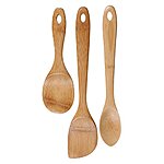 3-Piece Joyce Chen Burnished Bamboo Stir Fry Set (Natural) $5 + Free Shipping w/ Prime or on $25+