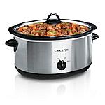 7-Qt Crock-Pot Oval Manual Stainless Steel Slow Cooker (SCV700-S-BR) $24.99 + Free Shipping w/ Prime or on $25+