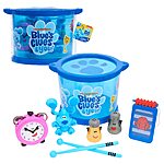 Blue's Clues &amp; You! Musical Drum Playset w/ Drum, Tambourine, Washboard, Clackers &amp; Shakers $7.49 + Free Shipping w/ Prime or on orders $35+