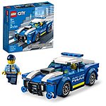 Select Amazon Accounts: 94-Piece LEGO City Police Car Building Set $7