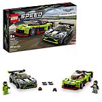 592-Piece LEGO Speed Champions Aston Martin Valkyrie AMR Pro &amp; Vantage GT3 2 Collectible Model $21.60 + Free Shipping w/ Prime or on $35+