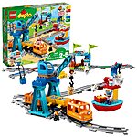 105-Piece LEGO Duplo Town Cargo Battery-Operated Train Building Set $91 + Free Shipping