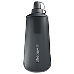1-Liter LifeStraw Peak Series Collapsible Squeeze Bottle Water Filter System (Gray) $22