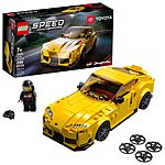299-Piece LEGO Speed Champions Toyota GR Supra Car Building Set $10
