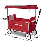 Radio Flyer 3-in-1 EZ Fold Wagon with Canopy $77 + Free Shipping