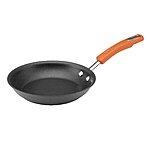 8.5&quot; Rachael Ray Hard-Anodized Nonstick Skillet (Gray/Orange) $10 + Free Shipping w/ Prime or on orders $35+