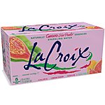 8-Pack 12-Oz LaCroix Naturally Sparkling Water (Guava Sao Paulo) $2.50