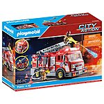 86-Piece Playmobil Fire Truck with Accessories w/ 2 Figures $21.99 + Free Shipping w/ Prime or on $35+