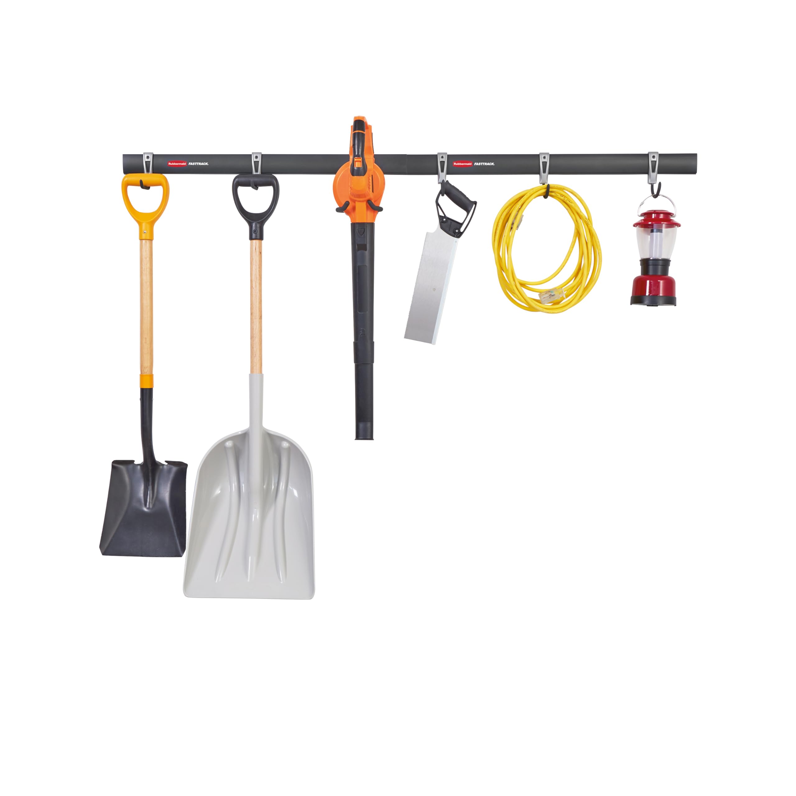 8-Piece Rubbermaid FastTrack Garage Organization Rail & Hook Wall Hanging Kit $23.97 + Free Shipping w/ Prime or on $35+