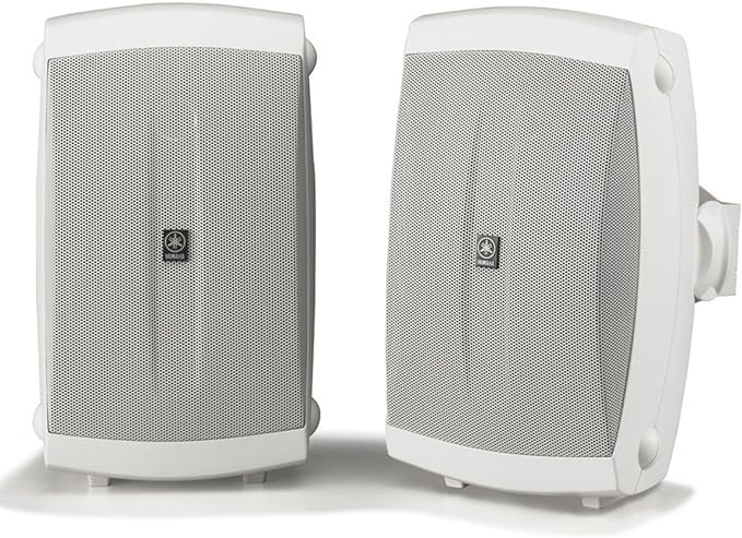 Yamaha NS-AW150W 2-Way Indoor/Outdoor Speakers (Pair, White) $50 + Free Shipping