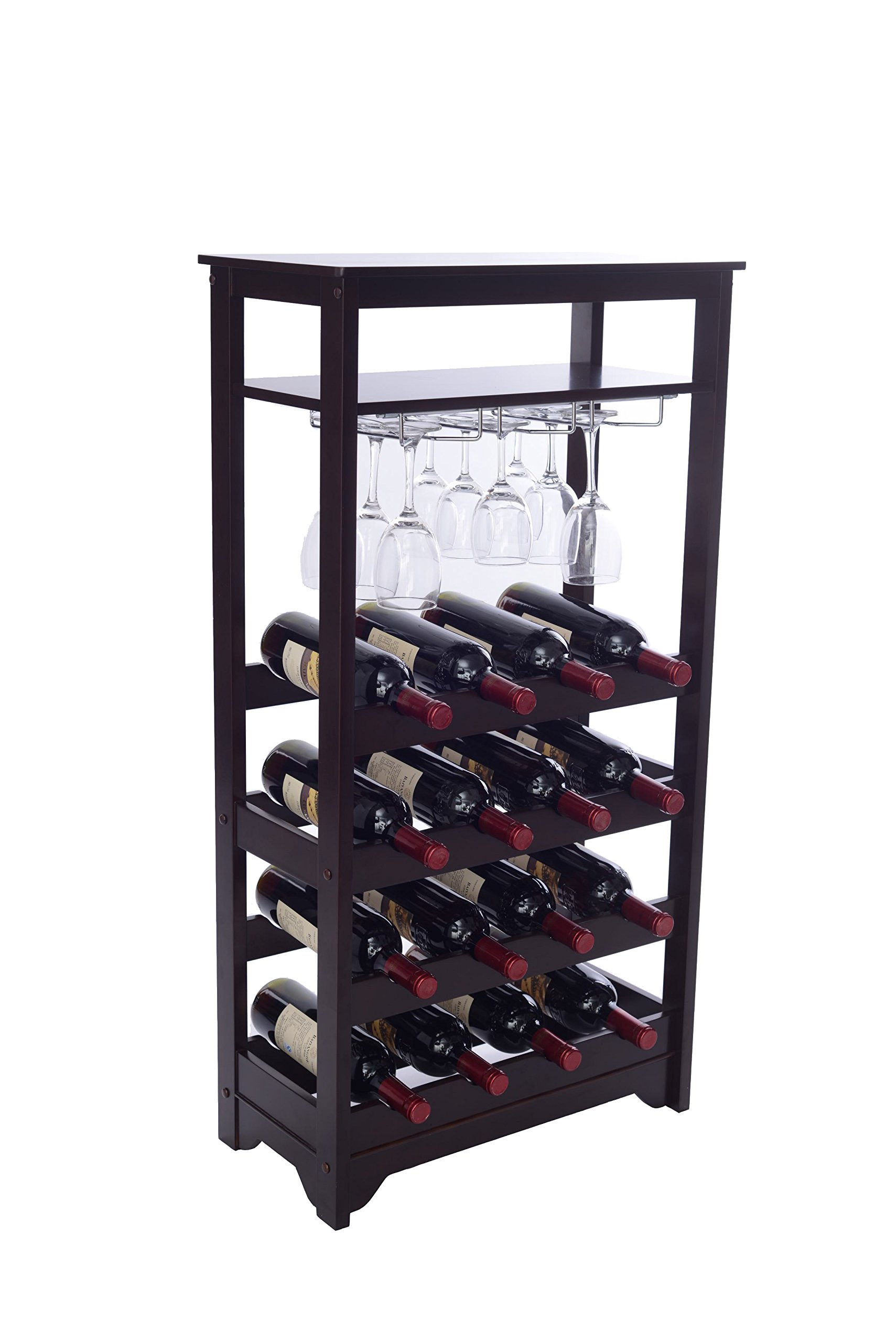 16-Bottle Merry Products Wine Rack (Espresso) $35.90 + Free Shipping
