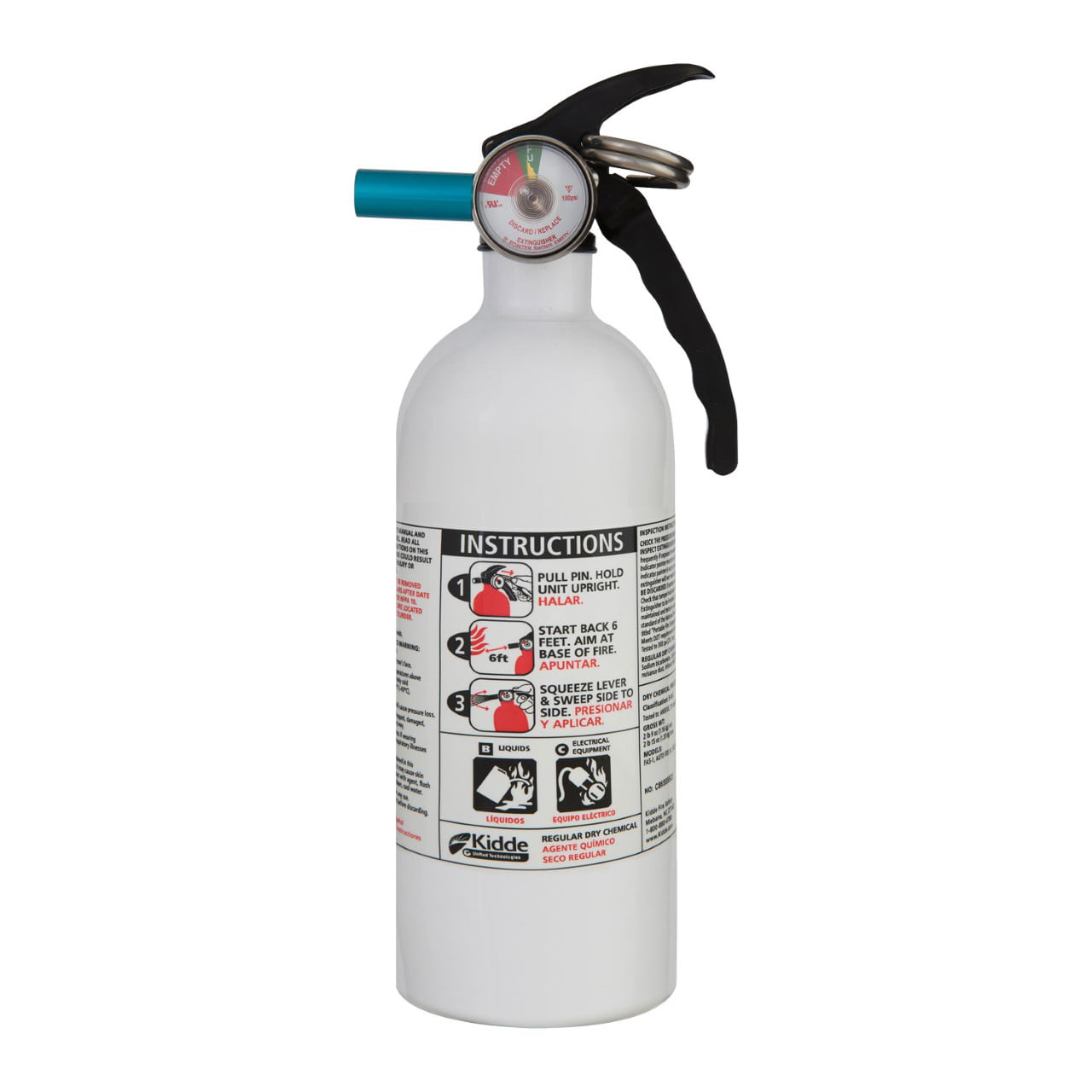 Kidde 5BC Fire Extinguisher (KD61W-5BC) $10.62 + Free S&H w/ Walmart+ or $35+
