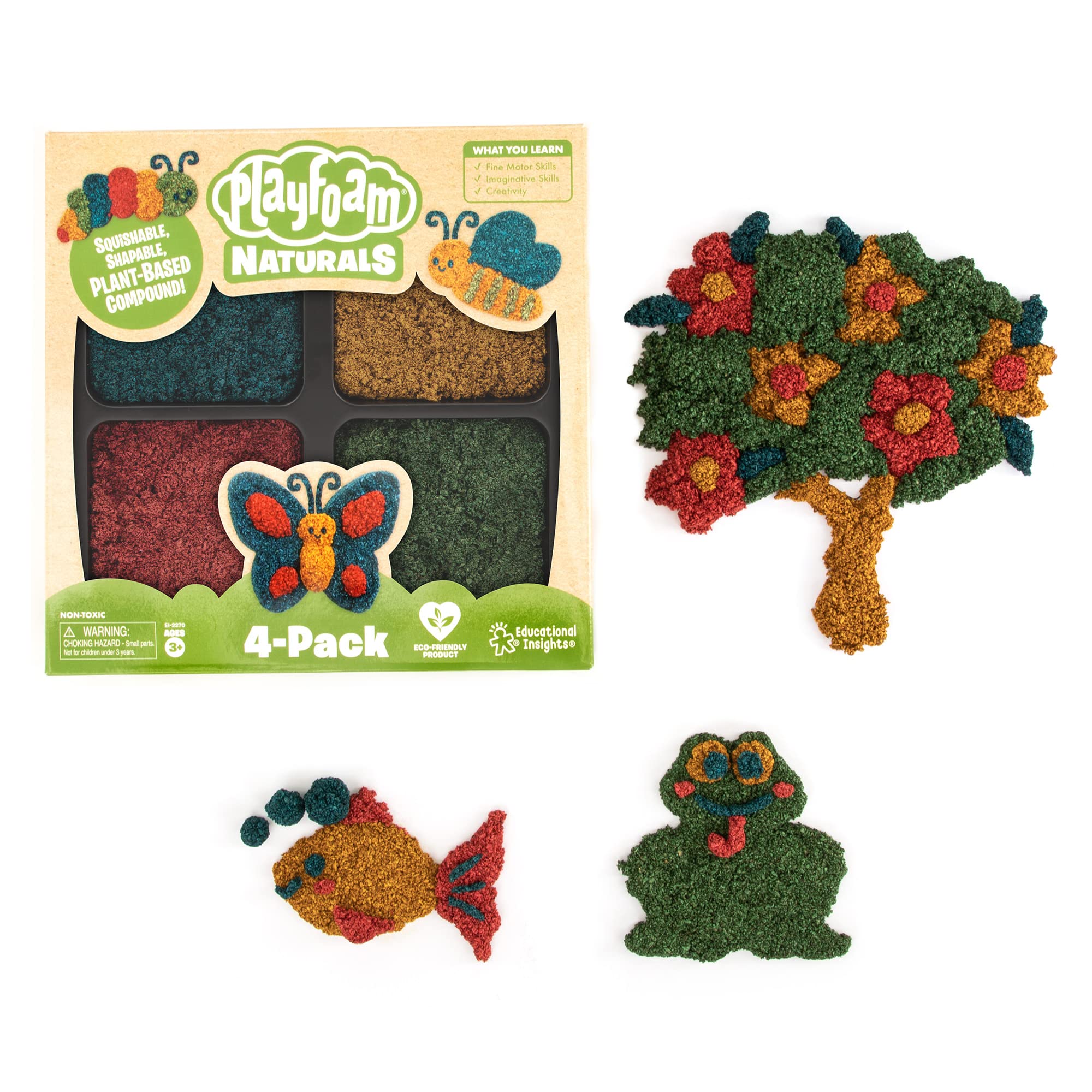 4-Pack Educational Insights Plant-Based Playfoam Naturals $3.47 + Free Shipping w/ Prime or on $35+