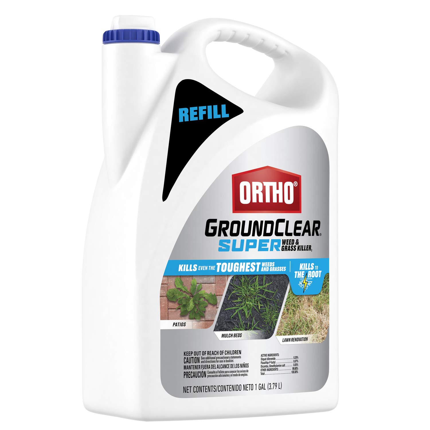 1-Gal Ortho GroundClear Super Weed & Grass Killer Refill $6.97 + Free Shipping w/ Prime or on $35+