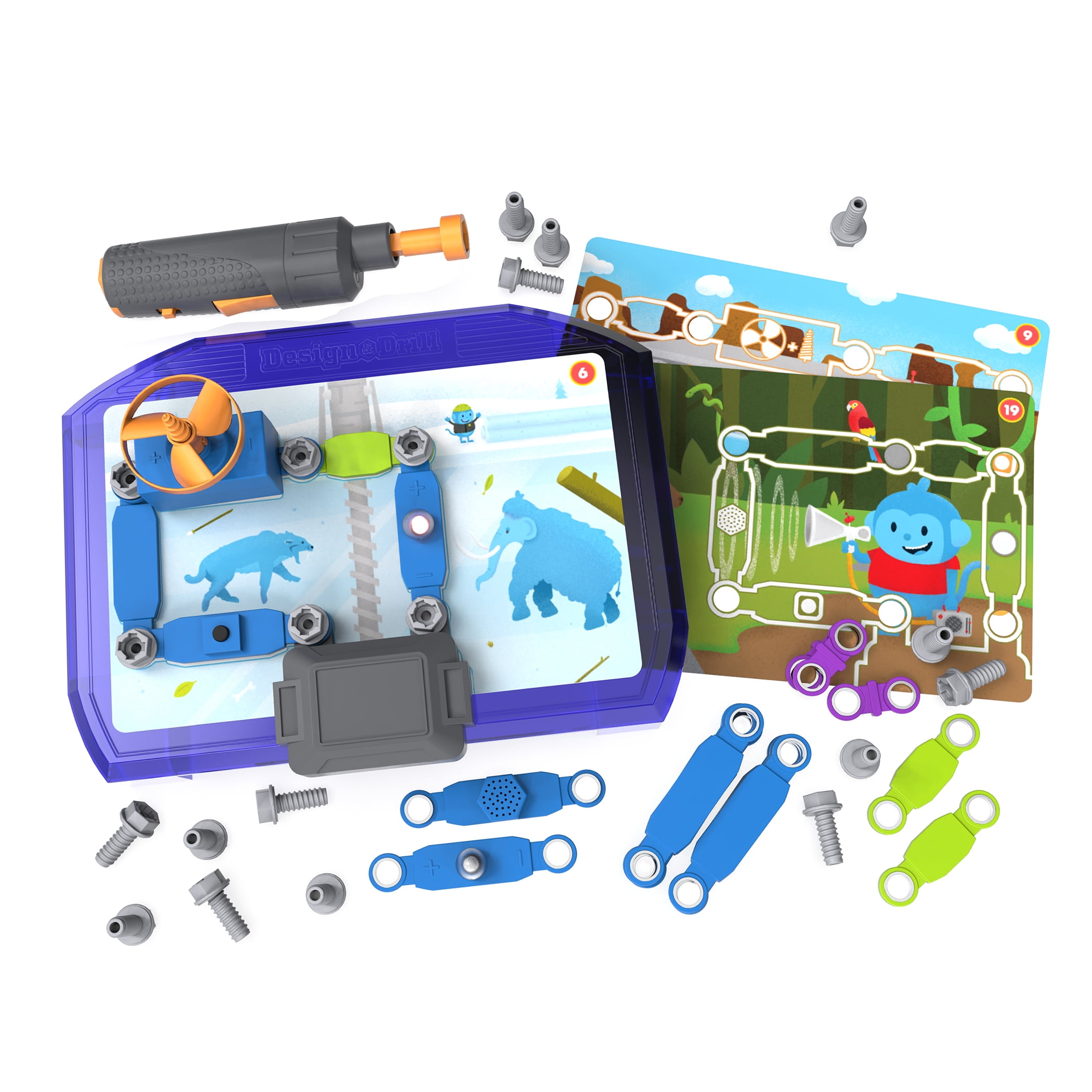 63-Piece Educational Insights Design &amp; Drill Adventure Circuits (STEM Toy) $12.55 + Free S&H w/ Walmart+ or $35+