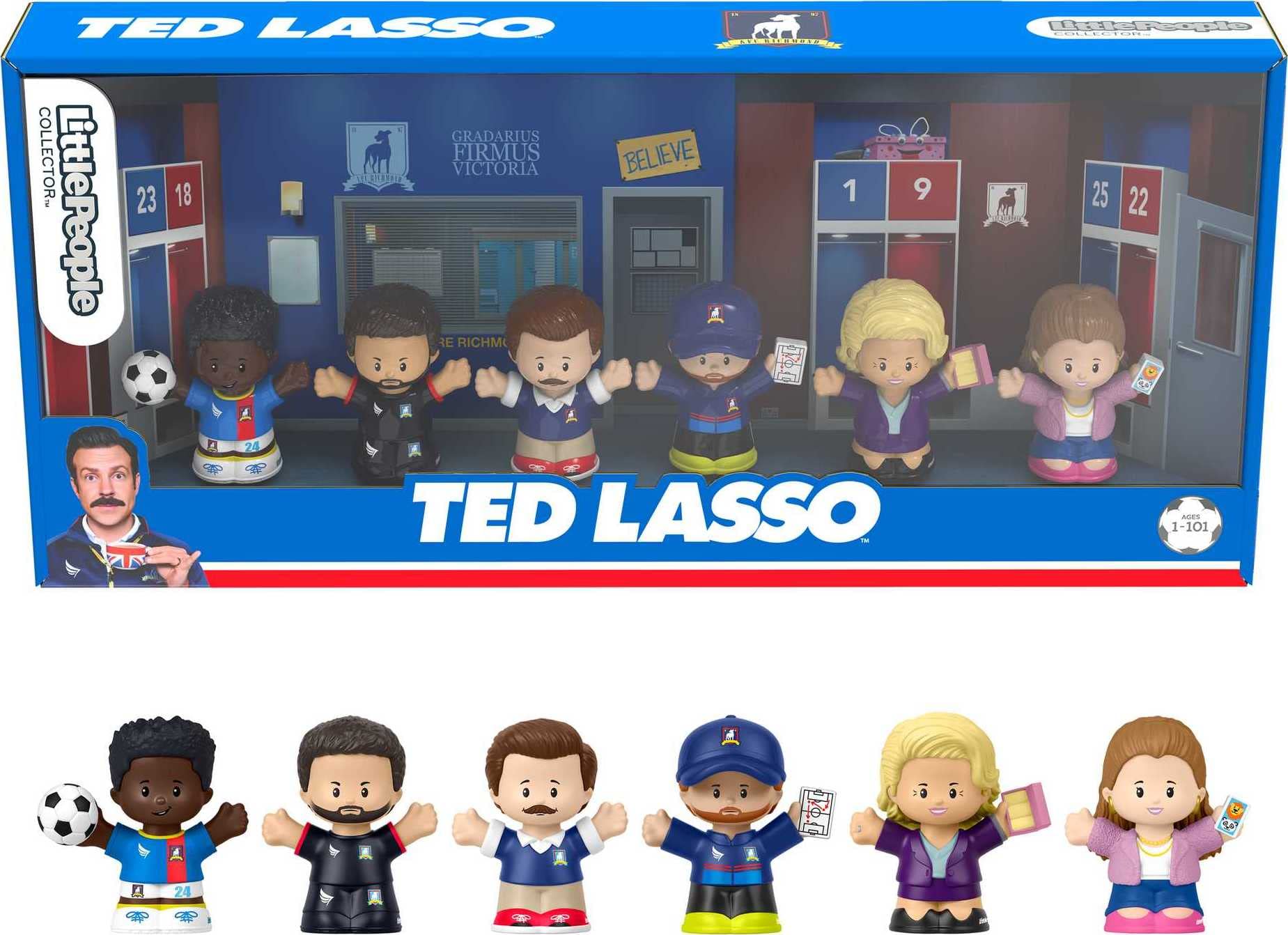 6-Piece Little People Collector Ted Lasso Special Edition Figures $7.69 + Free Shipping w/ Prime or on $35+