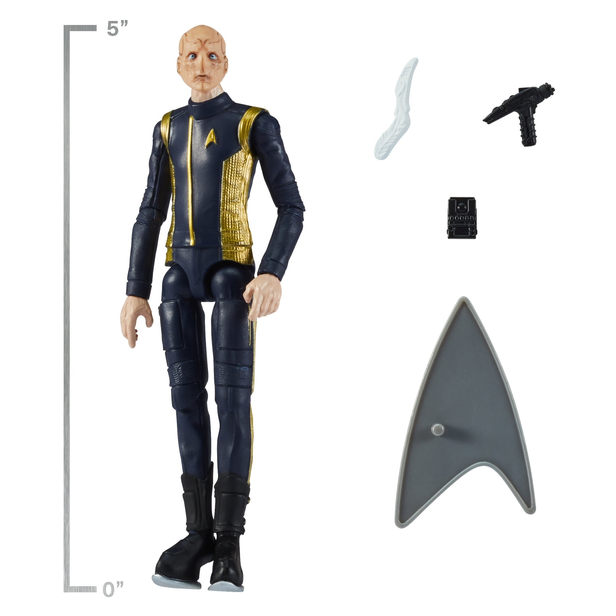 5'' Star Trek Commander Saru (DISCOVERY) Action Figure w/ Accessories  $3.13 + Free S&H w/ Walmart+ or $35+