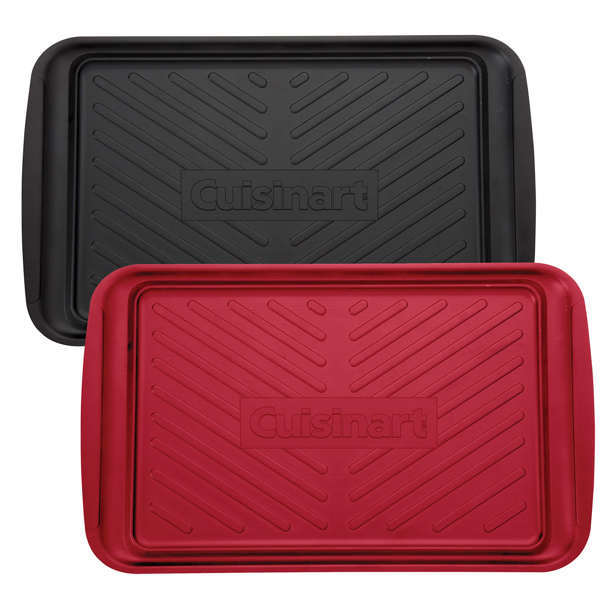 2-Count 17" x 10.5" Cuisinart Grilling Prep & Serve Trays (Black & Red, CPK-200) $13 + Free Shipping w/ Prime or on $35+