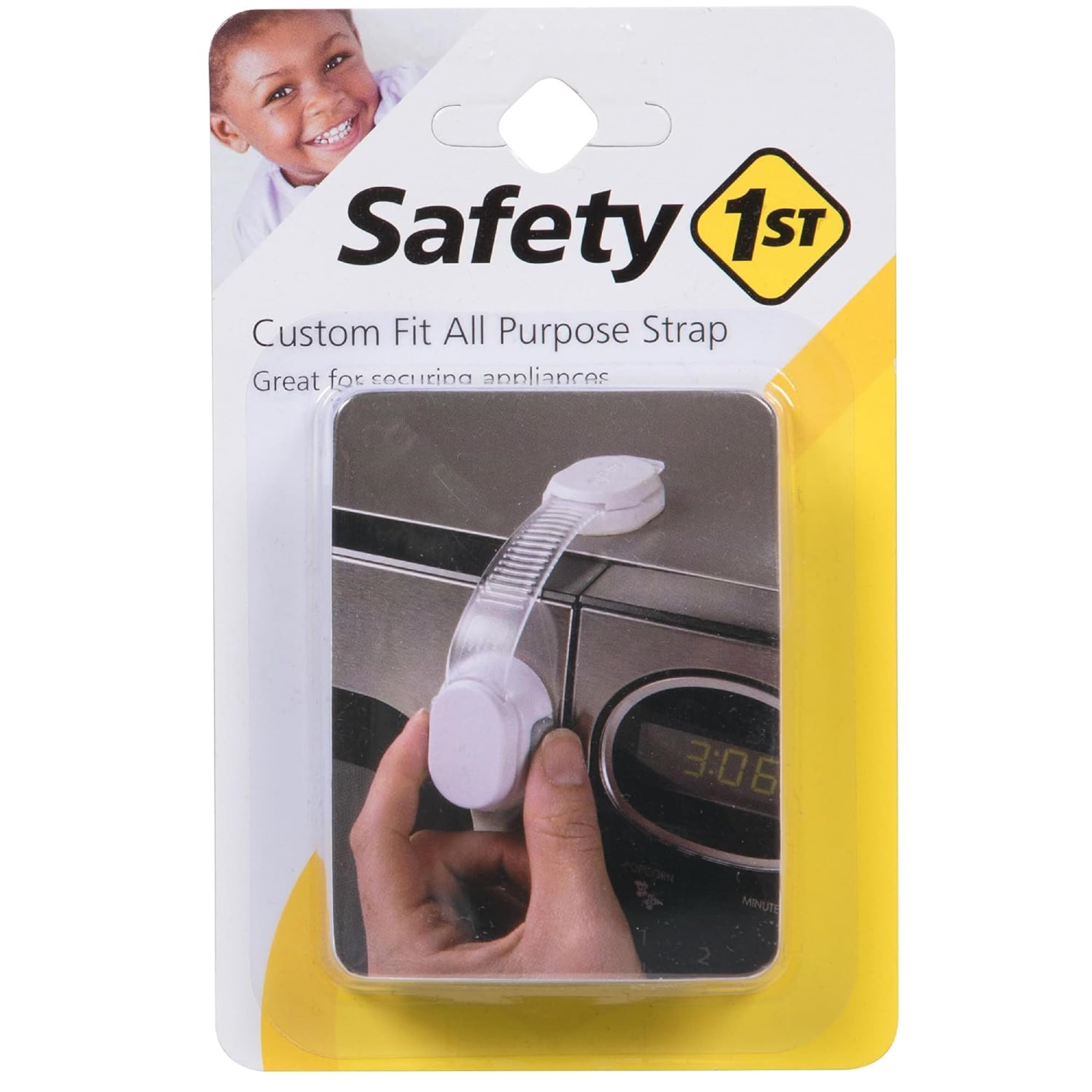 Safety 1ˢᵗ Custom Fit All Purpose Strap (Clear) $1.91 + Free Shipping w/ Prime or on $35+