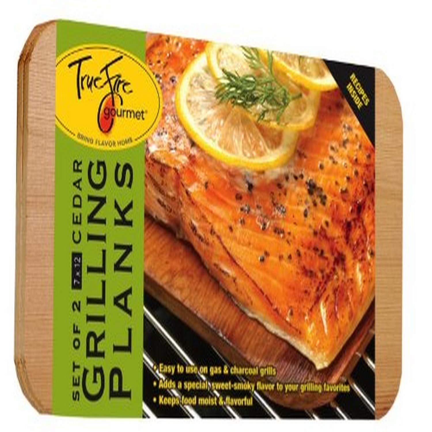 2-Count 7"x12" True Fire Cedar Grilling Planks $5 + Free Shipping w/ Prime or on $35+