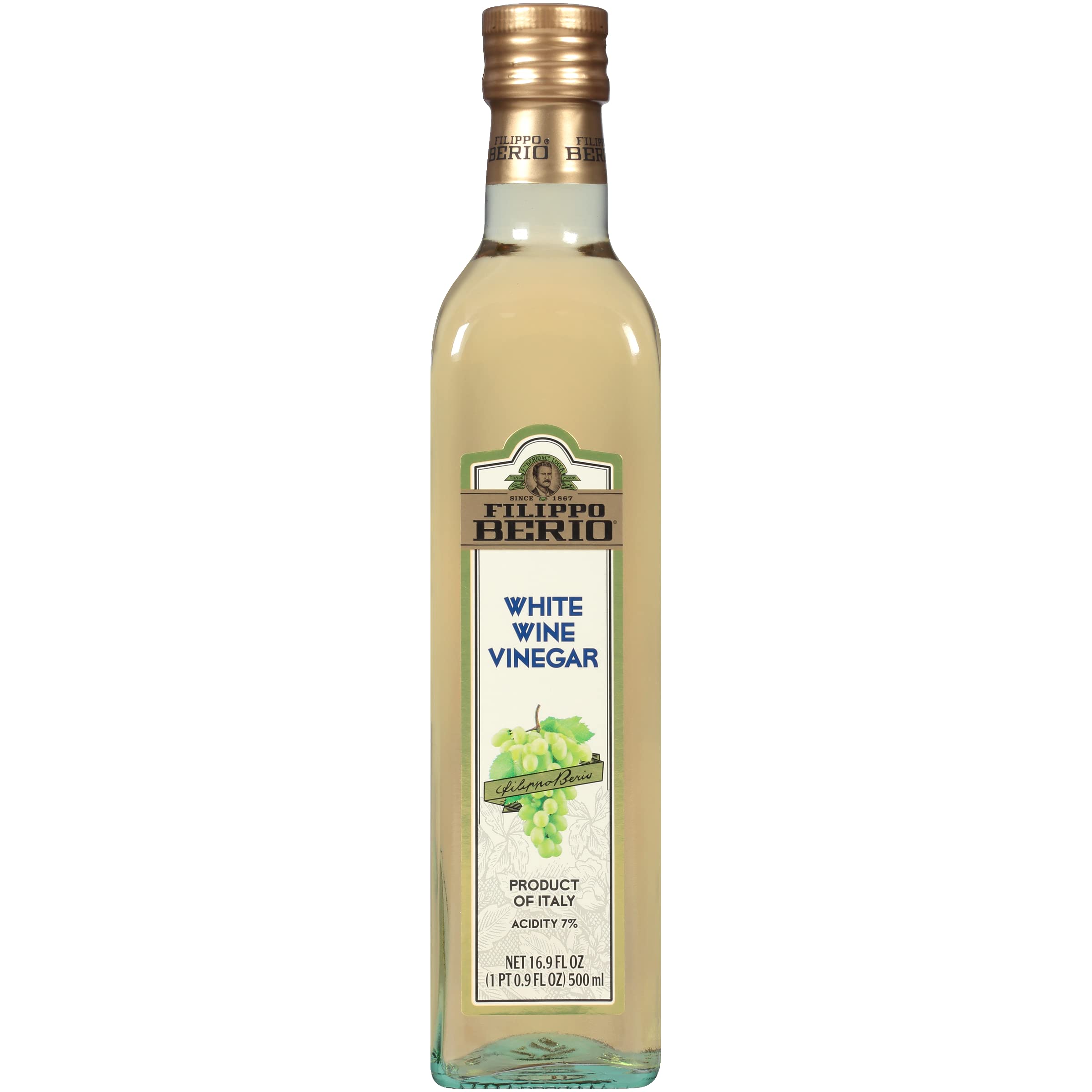 16.9-Oz Filippo Berio Italian White Wine Vinegar $4 + Free Shipping w/ Prime or on orders $35+