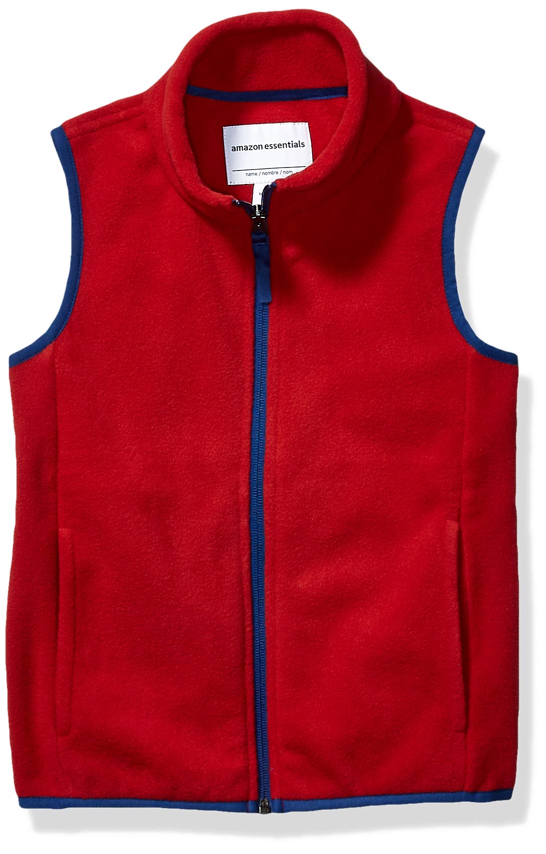 Amazon Essentials Boys and Toddlers' Polar Fleece Vest (Large, Red) $5.30 + Free Shipping w/ Prime or on orders $35+