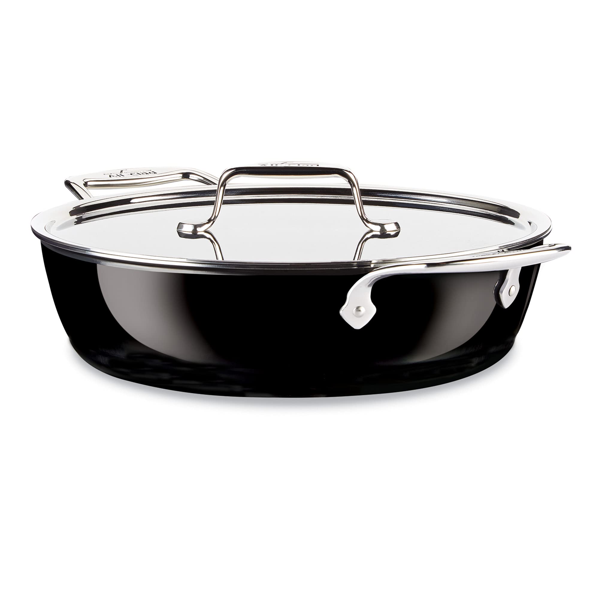 4 5 quart all clad fusiontec ceramic universal pan onyx 110 free