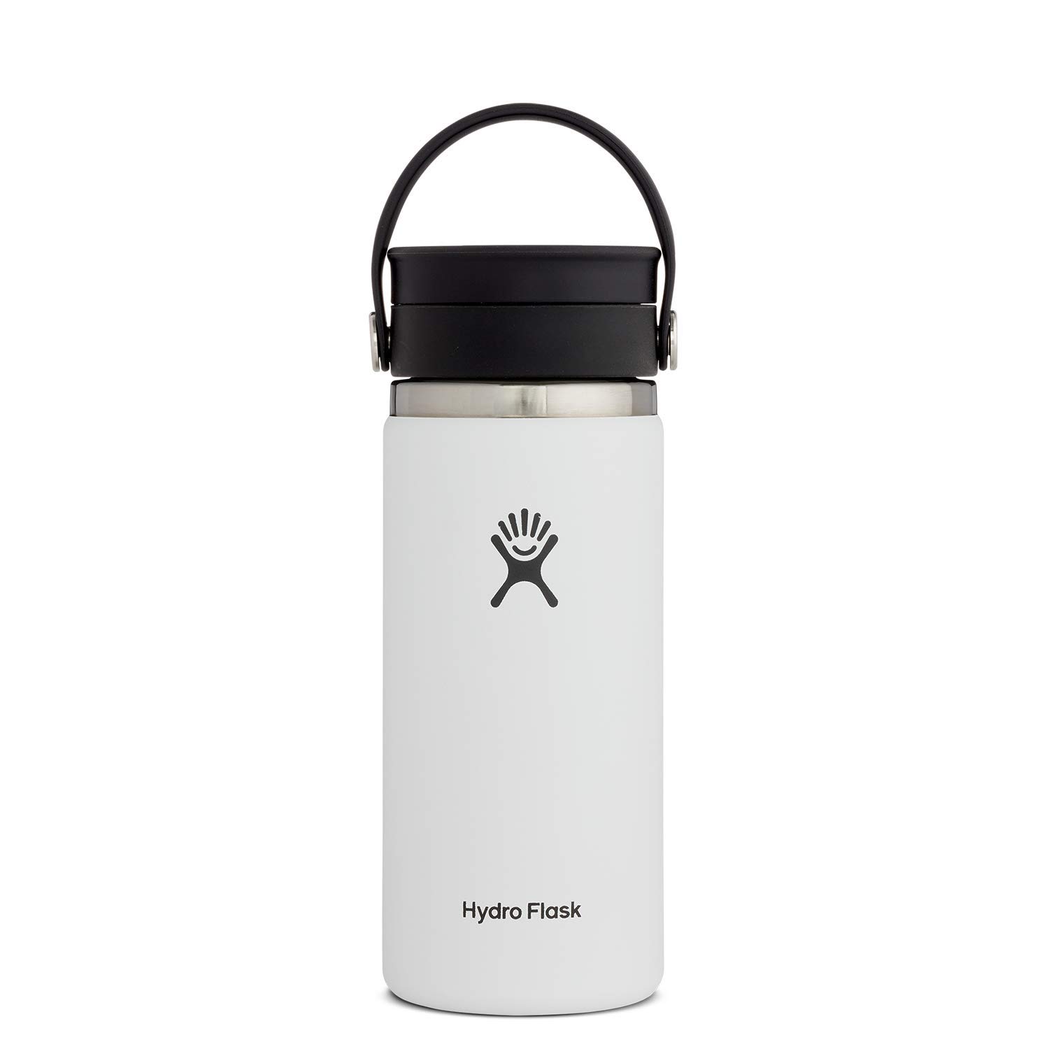 16-Oz Hydro Flask Wide Mouth Bottle w/ Flex Sip Lid (White) $13.97 ...