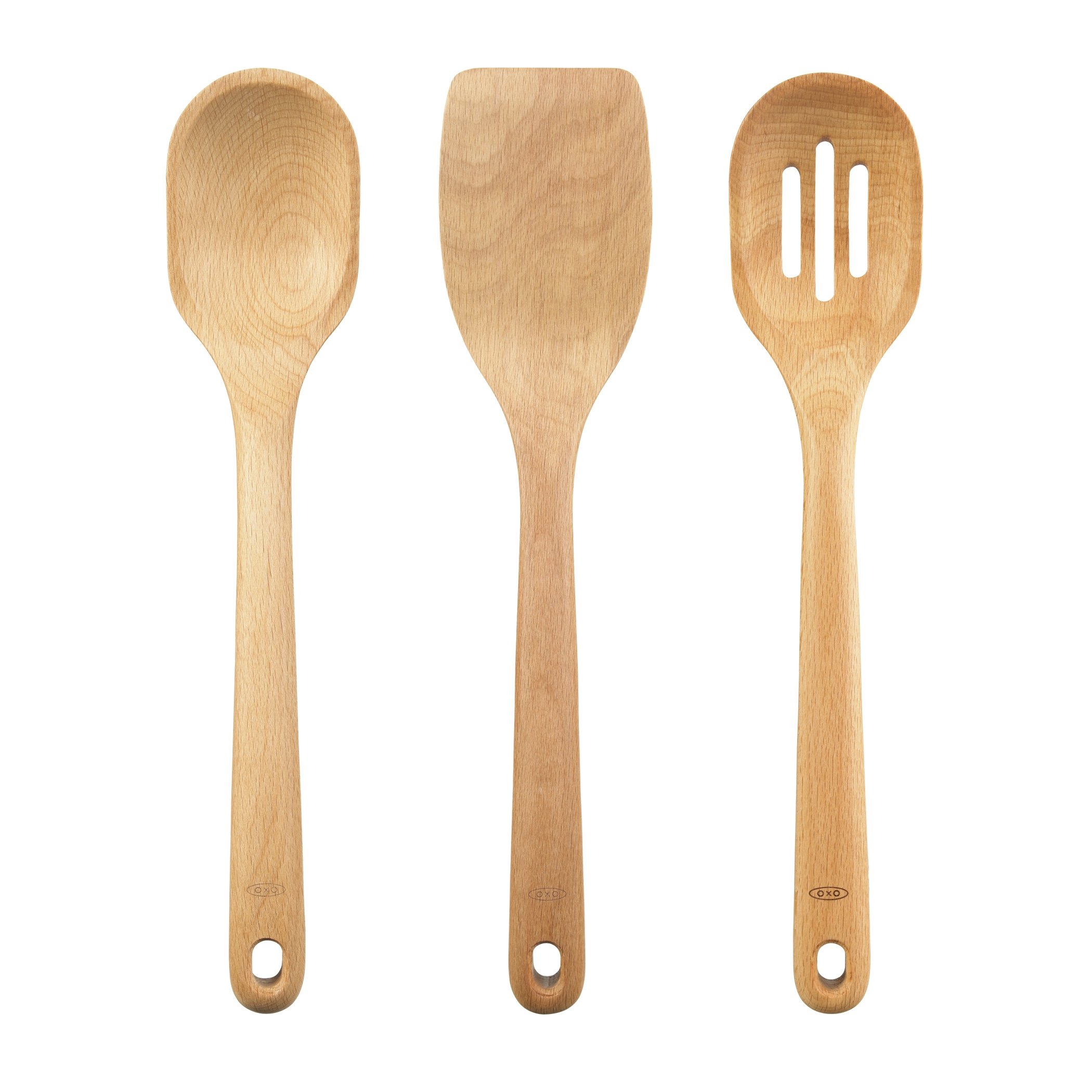3- Piece OXO Good Grips Wooden Utensil Set $8 + Free Shipping w/ Prime or on $35+