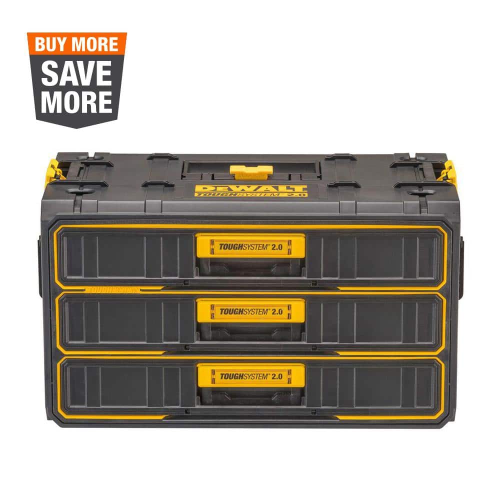 3-Drawer DEWALT ToughSystem 2.0 Tool Box (DWST0832) $75 + Free Shipping