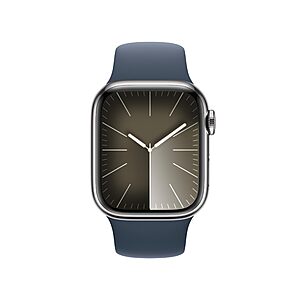 41mm Apple Watch Series 9 GPS & Cellular w/ Stainless Case & S/M Blue Sport Band $  451.10 + Free Shipping